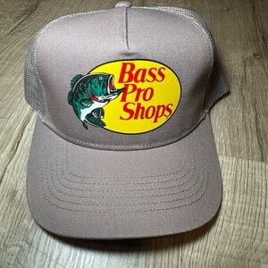 Bass Pro Shops Brown Cap with Yellow Logo